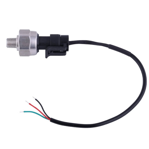 High-Accuracy 0-100 PSI Pressure Sensor Transducer With 1/8-27 NPT Thread, 0.5-4.5V Output, 316 Stainless Steel Housing