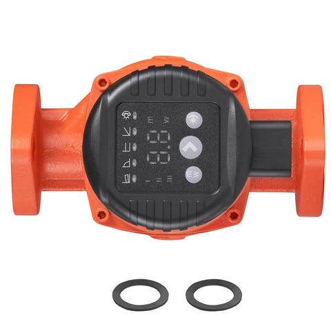 High Efficiency Hot Water Recirc Pump 16 GPM 110V 42W With 1 Inch NPT Flange For Home Water Heater System EMC Auto Circulation