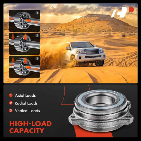 Beefy Rear Wheel Bearing Replacement For Mercedes-Benz 2003-2019 Fits C230 C250 C300 with high-load capacity diagram and SUV