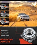 Rear Wheel Bearing And Hub Assembly For BMW X1 2012-2015 E84 Series Beefy Heavy Duty Replacement With High Load Capacity