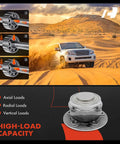 Diagram and photo of Front Wheel Bearing And Hub Assembly Pair For Mercedes GLE350 2016-2018 And ML350 2013-2015 RWD 3.5L V6