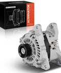 Beefed-Up 12V 180A Alternator For Dodge Ram Trucks 2010-2023, high-output replacement, Ram 1500 to 5500, 6-groove pulley CW