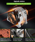 Alternator Replacement for Dodge Ram Trucks 2008 to 2022 Fits Ram 2500 3500 4500 5500 From 2011 to 2022 Premium High Output