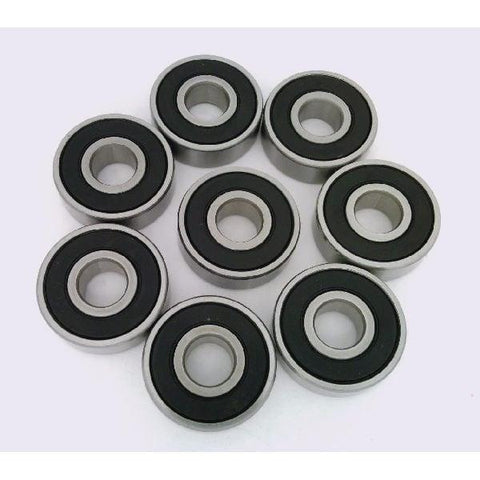 High Precision Pack of 8 Skateboard Si3N4 Ceramic ABEC-7 Ball bearings - VXB Ball Bearings