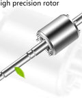 High precision rotor component of an industrial regenerative blower for robust blowing and suction in demanding environments.