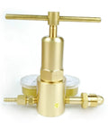 Nitrogen Regulator High Pressure Single Stage Piston Style Forged Brass Body Inlet CGA 580 0 To 4000 Psi