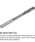 10mm H7 Chucking Reamer For Lathe And Milling Machines, Pro Grade High Speed Steel Spiral Flutes, Precision Tool