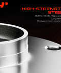 Close-up of a high-strength steel rear wheel bearing and hub assembly for Subaru, highlighting durability and corrosion resistance.