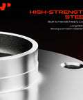 Close-up of Front Wheel Bearing And Hub Assembly 5 Lug Fit For Ford Fusion MKZ showing high-strength steel material details