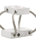 High strength 304 stainless steel wire rope isolator provides stable anti vibration damping for cameras, gimbals, PTZ stabilizers