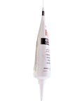Side view of High Heat RTV Sealant And Automotive Adhesive For Heat Tabs, Gaskets, And More, Industrial Grade Silicone, 2.8 Oz Tube