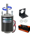 High Torque DC Motor 12V/24V Permanent Magnet CW CCW 30W 3500/7000 RPM with mounting bracket and accessories