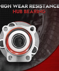 Front Wheel Hub And Bearing Assembly 513220 Compatible With 2005 2014 Subaru Outback And Legacy Front Left Or Right 5 Lug ABS 4 Hole Flange