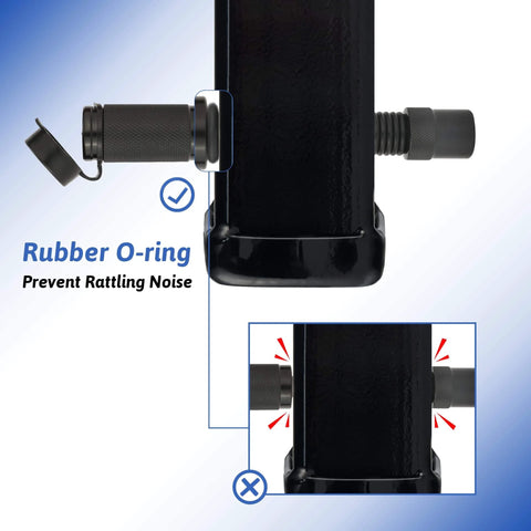 Trailer Hitch Lock With Five Eighth Inch Pin And Three And A Half Inch Long Pin, Double Safety Lock for anti-theft features.