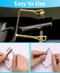 Heavy Duty Hitch Pin Kit 202 Pcs With Clip Pins R Clips Linch Pins PTO Pins for trailer, showing installation demonstration and pin details.