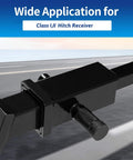 Trailer Hitch Lock With Five Eighth Inch Pin And Three And A Half Inch Long Pin, Double Safety Lock For Class Three And Class Four Receivers