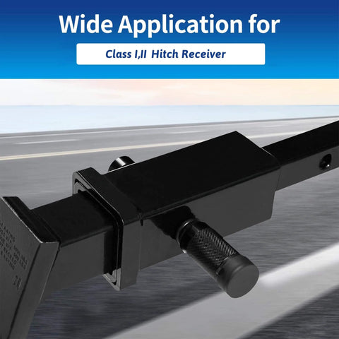 Trailer Hitch Lock With Five Eighth Inch Pin And Three And A Half Inch Long Pin, Double Safety Lock For Class Three And Class Four Receivers