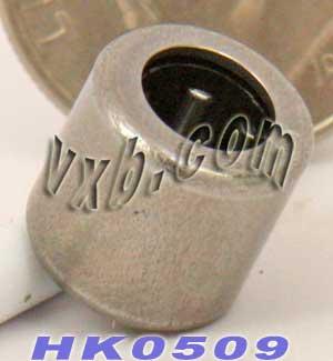 HK0509 Shell Type Needle Roller Bearings 5x9x9 - VXB Ball Bearings