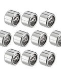 Drawn Cup Needle Roller Bearing Set Open End HK1010 10mm Bore 14mm Outer Diameter 10mm Width Pack Of 10 displayed