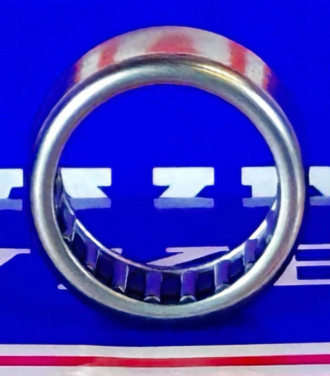 Close-up of HK2014 Needle Roller Bearing 20x26x14mm - Shell-Type with visible inner rollers, ideal for tight spaces.