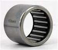 HK2014 Needle Roller Bearing 20x26x14mm - Shell-Type, side view showing metal casing and rollers, ideal for compact spaces.