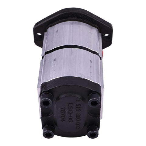 Front view of HOLDWELL 10T Hydraulic Gear Pump 67051095 67051100 compatible with Casappa PLP20.7,2-01W4LOD/OC/20.7.2-L0C-S7