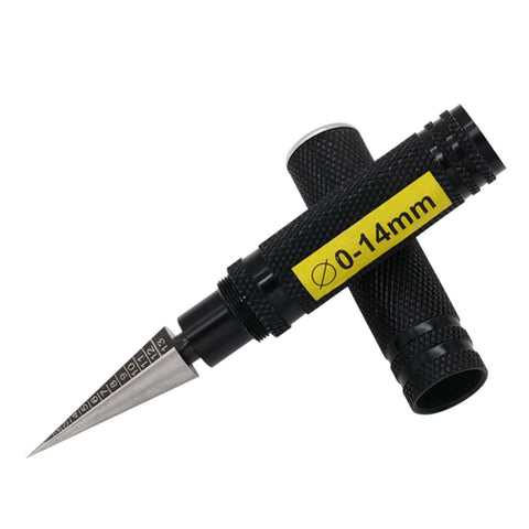 0 To 14mm Hole Opener Reamer Drill Punch For Metal And Steel Ideal For Aviation Models And Woodworking DIY Projects Durable Precision Tool