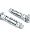 25 Pieces Hollow Wall Anchors M4x38mm For Drywall And Plasterboard Molly Bolts Easy Expansion Wall Plugs in silver finish.