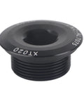 Black Hollowtech Crank Tension Bolt For 105 End M20 Thread Aluminum Alloy Crank Bolt With Dust Covers Gold Finish