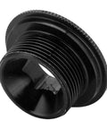 Close-up of Hollowtech Crank Tension Bolt For 105 End M20 Thread Aluminum Alloy Crank Bolt With Dust Covers Gold Finish