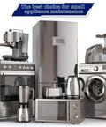 Food Grade Espresso Machine Lubricant Grease NSF H1 Certified 50g For All Coffee Machines shown with kitchen appliances.