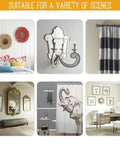 Home decor examples with #8 Zinc Self-Drilling Drywall Anchors and Screws Kit, versatile mounting solutions for mirrors and curtains.