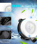 Reliable HVAC Blower Motor Fan Replacement For Honda And Acura Vehicles Including Civic CR-V Accord RDX ILX With 79310-T0A-A01 overview