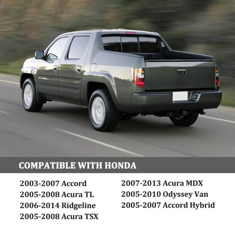 Compatible SUV driving on road, fits various Honda models, showcasing Six Pin LED Flasher Relay Replacement For Turn Signals.