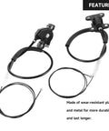 Power Sliding Door Cable Kit For Honda Odyssey 2005 2010 3.5L V6 Gas Ex Ex-L LX Touring Replace Part 72010-SHJ-A21 72010SHJA21