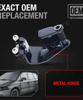 Sliding Door Roller Assembly Set With Upgraded Metal Construction for Driver and Passenger Sides Replacement for 2005 2010 Honda Odyssey