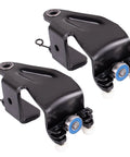Left And Right Power Sliding Door Roller Replacement For Honda Odyssey 2005 2006 2007 2008 2009 2010 Ex Ex L Touring Models Compatible With OEM Parts 72561 SHJ A21 72521 SHJ A21 924 128 924 129, black metal parts with wheels
