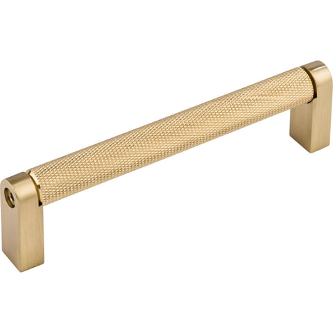 Bar Pulls M2602 5-1/16 Inch Center To Center Handle Cabinet Pull in honey bronze with steel construction, front view.