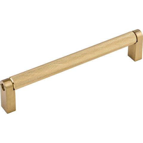 Bar Pulls Model M2603 Six And Five Sixteenth Inch Center To Center In Honey Bronze Finish, Durable Steel Construction, front view