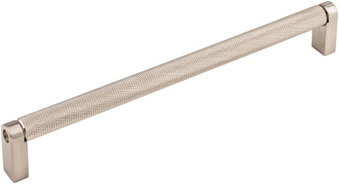 Bar Pulls 8 13/16 Inch Center To Center Cabinet Handle In Honey Bronze Finish, durable steel construction, side view