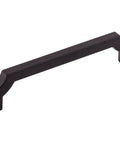 Davenport Honey Bronze Cabinet Pull 5-1/16 Inch Center To Center For Kitchen And Bath Cabinets, Durable Construction, front view