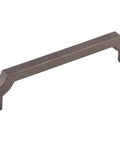 Davenport Honey Bronze Cabinet Pull 5-1/16 Inch Center To Center for kitchen and bath cabinets, durable construction.