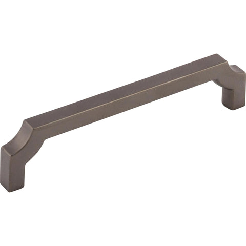 Davenport Honey Bronze Cabinet Pull 5-1/16 Inch Center To Center for kitchen and bath cabinets, durable construction.