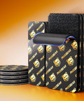 Industrial Strength Hook And Loop Strips With Ultra Sticky Super Adhesive Backing, Heavy Duty Velcro Tape Pack In Three Sizes, stacked view