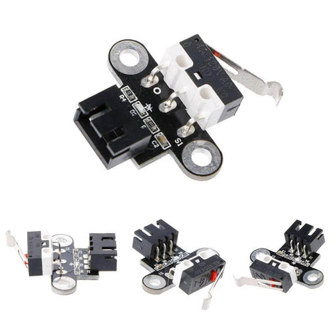 Six Pack Mechanical Endstop Limit Switch Modules For 3D Printers With Horizontal Type Action 1 Meter Cable Normally Open Plug