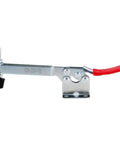 4 Piece Horizontal Toggle Clamp Set With Quick Release, 198 Lbs Holding Capacity, Upgraded 201B Long 201BL Model, zinc-plated steel