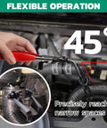 365 Piece Spring Hose Clamps Kit 6 To 25mm With 45 Degree Plier in use for precise fuel line adjustments