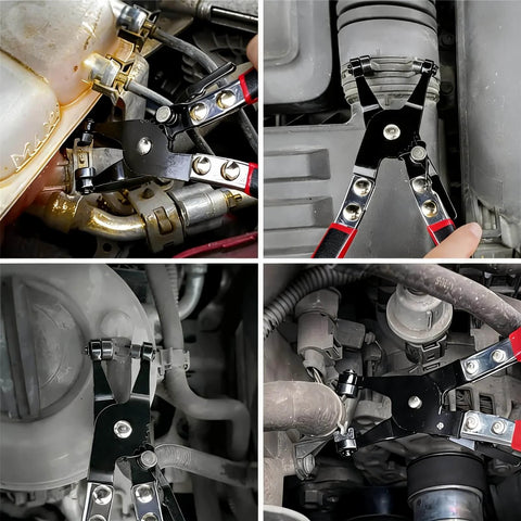 Professional Hose Clamp Pliers Kit 4 Pcs used in automotive repairs