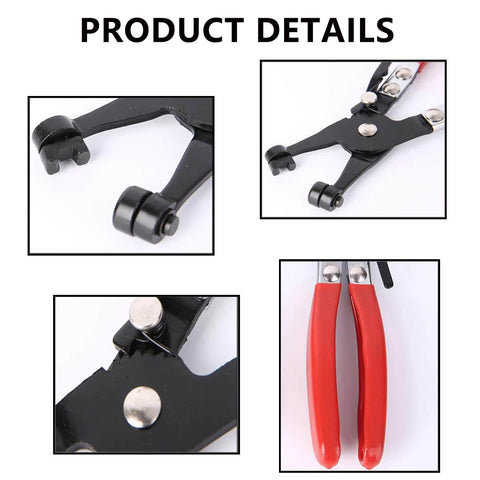 Hose Clamp Pliers Repair Tool Swivel Flat Band For Removal And Installation Of Ring Type Or Flat Band Hose Clamp LCS-C-0038