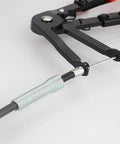 Hose Clamp Pliers Tool For Removing And Installing Flat Hose Clamps And Spring Clamps With Cable close-up view